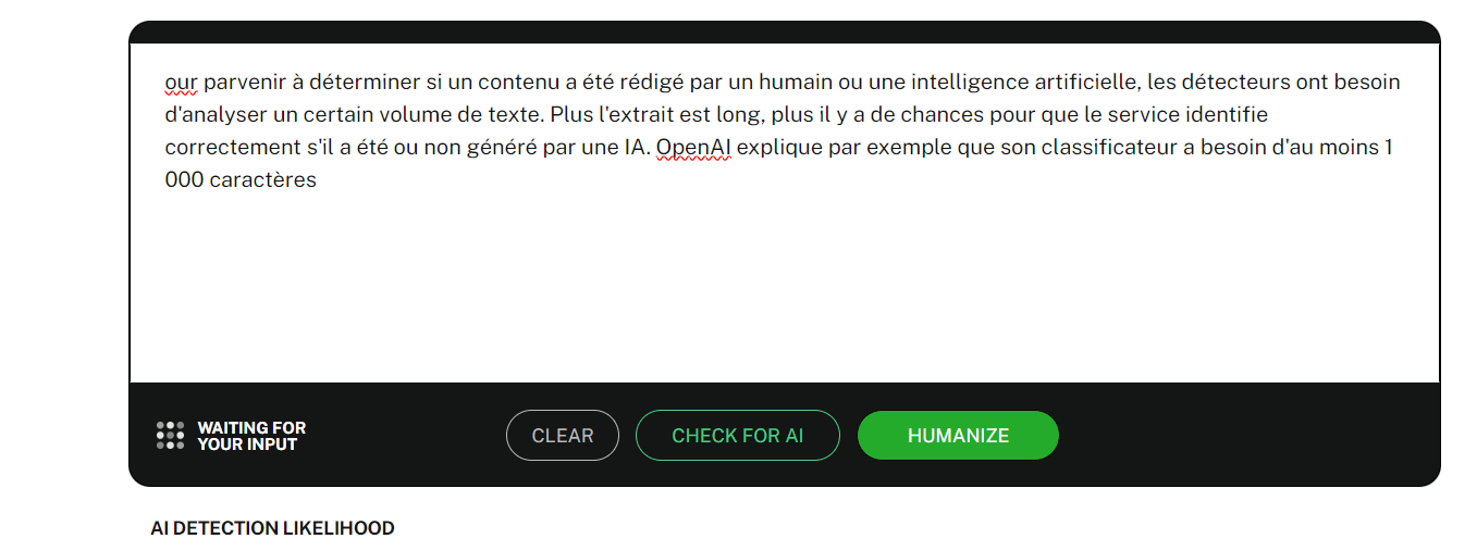 Comment ne pas détecter ChatGPT : Solution 3 Comment faire pour que chatgpt ne soit pas détecté